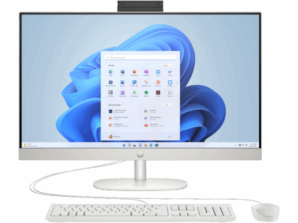 Computer HP All-in-One 27-cr0047no / AMD Ryzen™ 7 / RAM 16 GB / SSD Disk