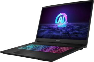 Laptop MSI Katana A17 AI B8VG-1008 / Ryzen 7 / RAM 32 GB / SSD Disk / 17,3″ FHD