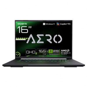 Laptop Gigabyte Aero X16 1VH93DEC64AH / Ryzen 7 / RAM 32 GB / SSD Disk / 16,0″ WQXGA